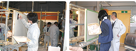 40. 上塗り(最終工程)